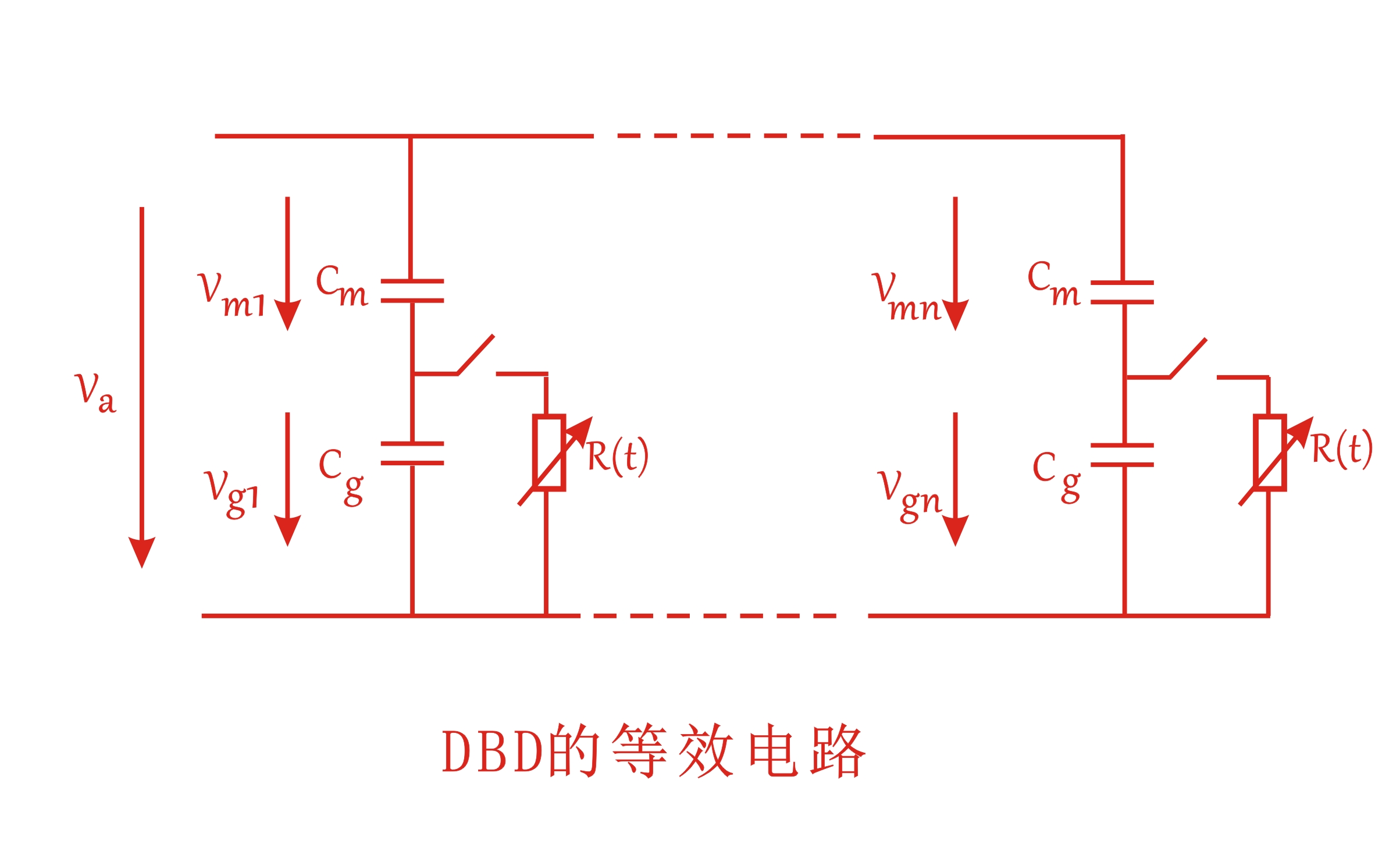 大气DBD芭乐视频色app下载机等效电路图-芭乐视频下载黄版芭乐视频app在线官网入口
