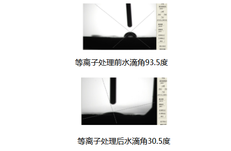 汽车天窗PP塑胶件样品经芭乐视频色app下载设备处理前后对比-芭乐视频下载黄版芭乐视频色app下载机